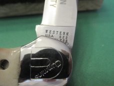 Western Stag Handle Folding Lock Back Model # 522 Western Stag Handle Folding Lock Back Model # 522