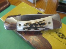 Western Stag Handle Folding Lock Back Model # 522 Western Stag Handle Folding Lock Back Model # 522