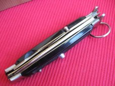 Vintage French Cartailler-Deluc Multi Blade Ring Pull Stiletto - Mint in Box. Vintage French Cartailler-Deluc Multi Blade Ring Pull Stiletto - Mint in Box.