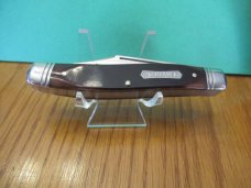 Schrade 1986 Heritage Smooth Brown Bone Stockman Pattern # 8801 Schrade 1986 Heritage Smooth Brown Bone Stockman Pattern # 8801