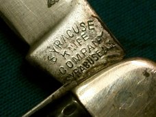 VINTAGE ANTIQUE SYRACUSE TRIANGLE ELECT CO ELECTRICIANS EQUAL END JACK FOLDING POCKET KNIFE KNIVES VINTAGE ANTIQUE SYRACUSE TRIANGLE ELECT CO ELECTRICIANS EQUAL END JACK FOLDING POCKET KNIFE KNIVES