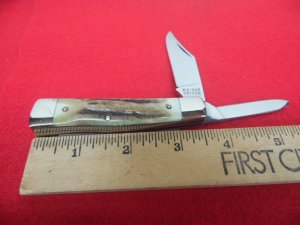 33 YR SALE OUT NICE KABAR 1970s 1191 STAG GUN STOCK JACK UNUSED CLEAN NOT FOUND DAILY