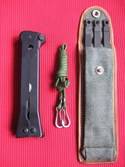 Vintage Polish Demolition Military Multi-Tool Switchblade Knife Vintage Polish Demolition Military Multi-Tool Switchblade Knife