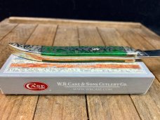 Case Toothpick Bermuda Green Heart Ivy Bone with Scrolled Bolsters Case Toothpick Bermuda Green Heart Ivy Bone with Scrolled Bolsters