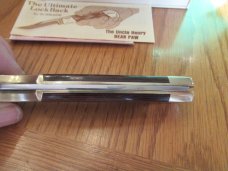 Schrade  Uncle Henry Bear Paw Folding Hunter Model # LB-7 