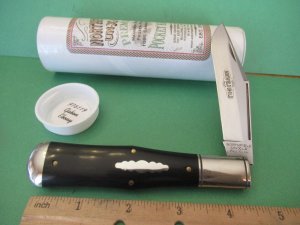 Great Eastern Northfield Gabony Ebony Large Coke Bottle Pattern # 976119