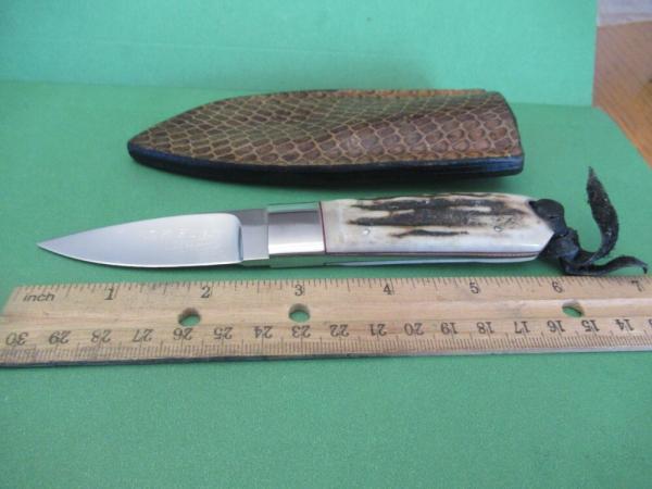 Mike Franklin Custom Stag Fixed Blade Mike Franklin Custom Stag Fixed Blade