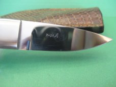 Mike Franklin Custom Stag Fixed Blade Mike Franklin Custom Stag Fixed Blade