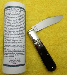 Blade Forums Spring Street Barlow 2021 Pattern 861121 by Great Eastern Cutlery...Second......(903BF)