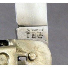 BOKER 712R Automatic, Delrin Handles, 1960 to Present, Fires Hard and Locks Up Tight, Free Shipping BOKER 712R Automatic, Delrin Handles, 1960 to Present, Fires Hard and Locks Up Tight, Free Shipping