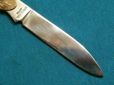 VINTAGE 1982 WORLDS FAIR PARKER CUT CO JAPAN BRONZE FOLDING POCKET KNIFE KNIVES VINTAGE 1982 WORLDS FAIR PARKER CUT CO JAPAN BRONZE FOLDING POCKET KNIFE KNIVES
