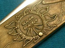 VINTAGE 1982 WORLDS FAIR PARKER CUT CO JAPAN BRONZE FOLDING POCKET KNIFE KNIVES VINTAGE 1982 WORLDS FAIR PARKER CUT CO JAPAN BRONZE FOLDING POCKET KNIFE KNIVES