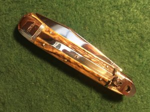 VINTAGE 7” G. Grafrath LeverLock Automatic OTS Pocketknife 