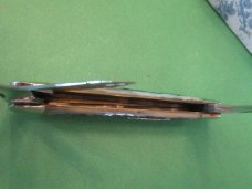 Case Classic 1991 Green Bone, Bomb Shield Whittler Pattern # 63094 Case Classic 1991 Green Bone, Bomb Shield Whittler Pattern # 63094