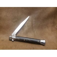 Vintage stainless steel Italy 11"  lockback stiletto