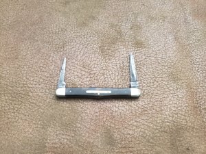 Vintage H. Boker genuine tortoise pen knife 