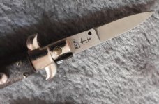 Vintage 4" Mini Keychain Stiletto with original box NOS!
