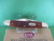 Case XX Transition 2000 Blade & 90's Shield Red Bone Stockman Pattern # 6347 SS Case XX Transition 2000 Blade & 90's Shield Red Bone Stockman Pattern # 6347 SS