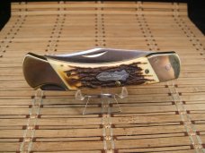 SCHRADE UNCLE HENRY LB8 PAPA BEAR U.S.A MADE LARGE VINTAGE LOCK BACK UNUSED CONDITION POCKET KNIFE 