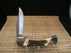 SCHRADE UNCLE HENRY LB8 PAPA BEAR U.S.A MADE LARGE VINTAGE LOCK BACK UNUSED CONDITION POCKET KNIFE 