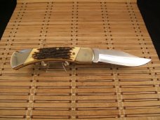 SCHRADE UNCLE HENRY LB8 PAPA BEAR U.S.A MADE LARGE VINTAGE LOCK BACK UNUSED CONDITION POCKET KNIFE 