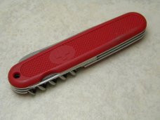 Victorinox Switzerland Rostfrei Red Safari Multi Tool Swiss Army Knife NIB