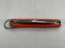 Vietnam War Era SCHRADE WALDEN MC-1 1st Model Orange Paratrooper Automatic USED Vietnam War Era SCHRADE WALDEN MC-1 1st Model Orange Paratrooper Automatic USED