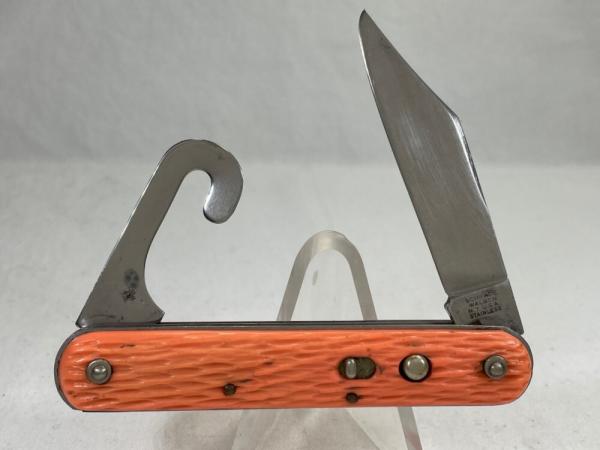 Vietnam War Era SCHRADE WALDEN MC-1 2nd Model Orange Paratrooper Automatic USED Vietnam War Era SCHRADE WALDEN MC-1 2nd Model Orange Paratrooper Automatic USED