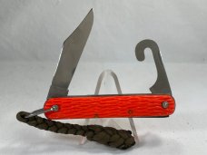 Vietnam War Era SCHRADE WALDEN MC-1 2nd Model Orange Paratrooper Automatic MINT NO BOX 