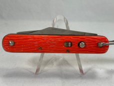 Vietnam War Era SCHRADE WALDEN MC-1 2nd Model Orange Paratrooper Automatic MINT NO BOX 