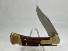 2006 BUCK USA 112 Wood Automatic Folding Lockback Ranger MINT IN POUCH 2006 BUCK USA 112 Wood Automatic Folding Lockback Ranger MINT IN POUCH
