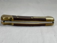 2006 BUCK USA 112 Wood Automatic Folding Lockback Ranger MINT IN POUCH 2006 BUCK USA 112 Wood Automatic Folding Lockback Ranger MINT IN POUCH