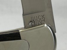 2006 BUCK USA 110 Ebony Automatic Folding Lockback Hunter MINT IN POUCH 2006 BUCK USA 110 Ebony Automatic Folding Lockback Hunter MINT IN POUCH
