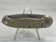 BOKER MAGNUM Silver Tanto Folding Automatic MINT IN POUCH BOKER MAGNUM Silver Tanto Folding Automatic MINT IN POUCH