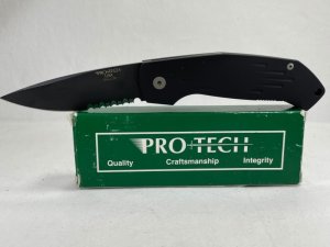 PRO-TECH USA 601PSBT 1st Production Run Magic Black Handle Automatic MINT IN BOX 