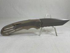 SMITH & WESSON SW50TS Extreme Ops Champagne Combo Tanto Automatic MINT IN BOX SMITH & WESSON SW50TS Extreme Ops Champagne Combo Tanto Automatic MINT IN BOX