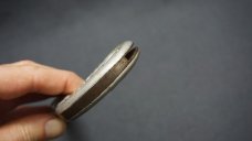+ Vintage SUPER RARE PRESS BUTTON KNIFE CO. WALDEN N.Y. 'ONE ARM MAN' KNIFE/FORK COMBO + + Vintage SUPER RARE PRESS BUTTON KNIFE CO. WALDEN N.Y. 'ONE ARM MAN' KNIFE/FORK COMBO +