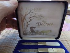 Four Doctors knives in original box-Frost Cutlery