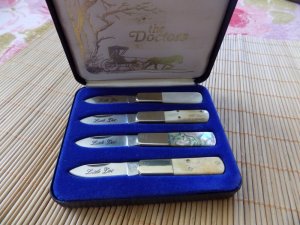 Four Doctors knives in original box-Frost Cutlery