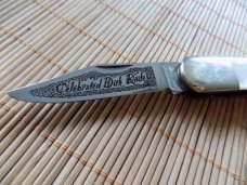 Parker Cut Co "Celebrated Dirk Knife" Pearl Whittler, Lockback