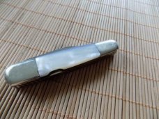 Parker Cut Co "Celebrated Dirk Knife" Pearl Whittler, Lockback