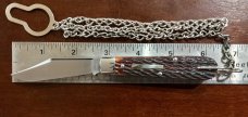 Great Eastern Cutlery Tidioute #151118B&C Boys Knife, Dark Chestnut Peach Seed Handle, New (GEC 15) Great Eastern Cutlery Tidioute #151118B&C Boys Knife, Dark Chestnut Peach Seed Handle, New (GEC 15)