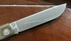 Great Eastern Cutlery Farm & Field 715121 Bullnose, Green Linen Micarta Handle, New (GEC 71) Great Eastern Cutlery Farm & Field 715121 Bullnose, Green Linen Micarta Handle, New (GEC 71)