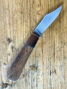 A. Wright & Son, England Traditional Barlow Knife with Rosewood Scales and Clip Blade A. Wright & Son, England Traditional Barlow Knife with Rosewood Scales and Clip Blade