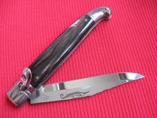 Older Large 9 1/2" ITALIAN Armando BELTRAME Leverlock Knife - New Condition. Older Large 9 1/2" ITALIAN Armando BELTRAME Leverlock Knife - New Condition.