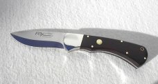 NOS FOX MANIAGO ITALY FIXED BLADE SKINNER ( EXOTIC ZIRICOTE WOOD ) NICKEL SILVER BOLSTER W/ SHEATH NOS FOX MANIAGO ITALY FIXED BLADE SKINNER ( EXOTIC ZIRICOTE WOOD ) NICKEL SILVER BOLSTER W/ SHEATH