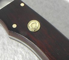 NOS FOX MANIAGO ITALY FIXED BLADE SKINNER ( EXOTIC ZIRICOTE WOOD ) NICKEL SILVER BOLSTER W/ SHEATH NOS FOX MANIAGO ITALY FIXED BLADE SKINNER ( EXOTIC ZIRICOTE WOOD ) NICKEL SILVER BOLSTER W/ SHEATH
