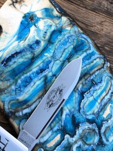 GEC TIDIOUTE ROUGH SAWN OSAGE WOOD TC BARLOW KNIFE GEC TIDIOUTE ROUGH SAWN OSAGE WOOD TC BARLOW KNIFE