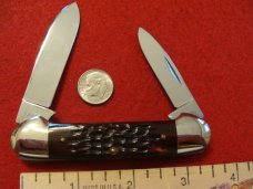 Case XX Canoe #62131  Red Bone Handles 1971?