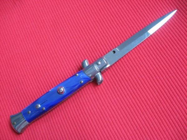 Older "STILETTO ITALY" Italian 9" Switchblade Knife. Older "STILETTO ITALY" Italian 9" Switchblade Knife.